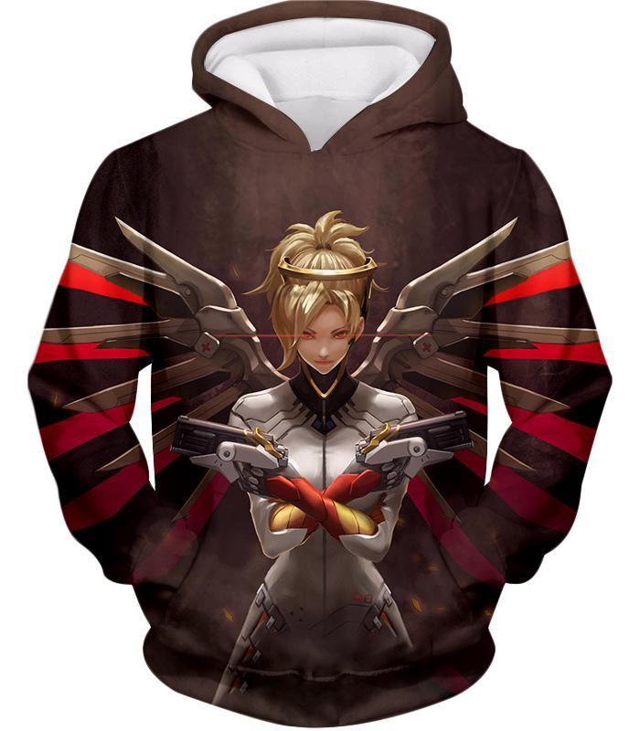 OtakuForm-OP Sweatshirt Hoodie / US XXS (Asian XS) Overwatch Beautiful Team Support Mercy Sweatshirt - Overwatch Sweatshirt