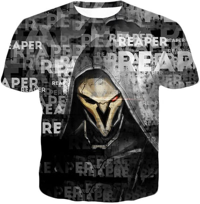OtakuForm-OP Zip Up Hoodie T-Shirt / US XXS (Asian XS) Overwatch Black Ghost Reaper Zip Up Hoodie