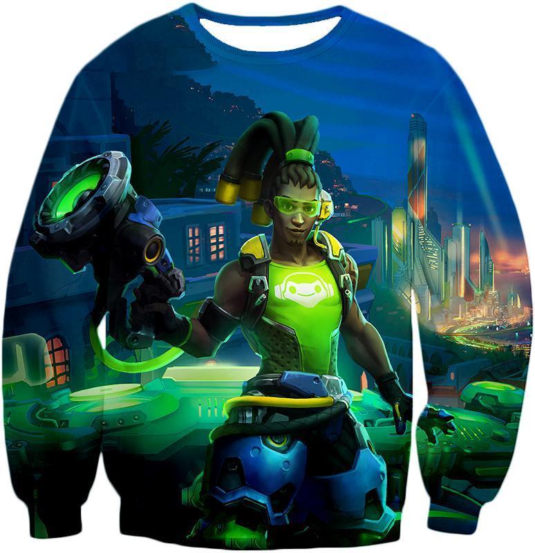 OtakuForm-OP Sweatshirt Sweatshirt / US XXS (Asian XS) Overwatch Celebrity Hero Lucio Sweatshirt - Overwatch Sweatshirt
