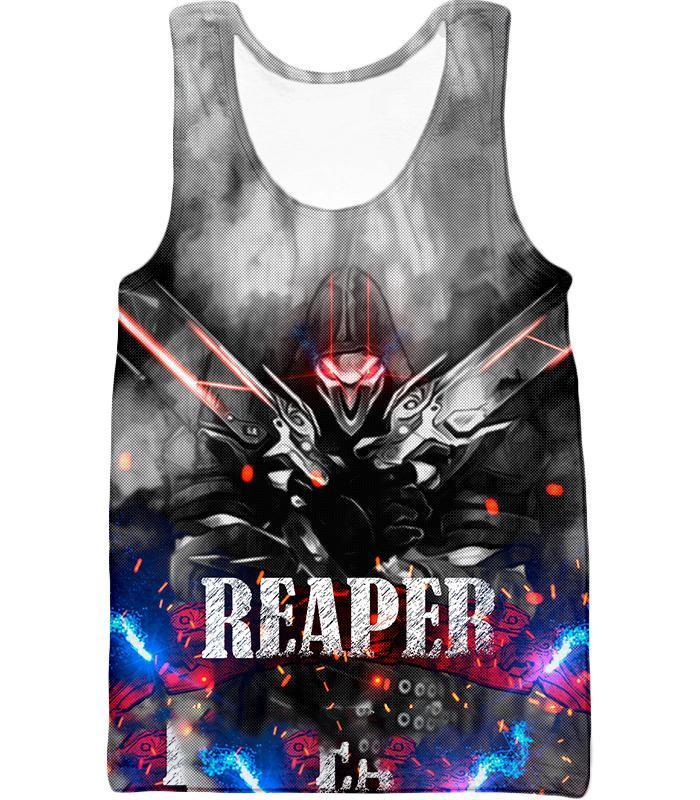 OtakuForm-OP T-Shirt Tank Top / US XXS (Asian XS) Overwatch Cool Reaper Promo T-Shirt