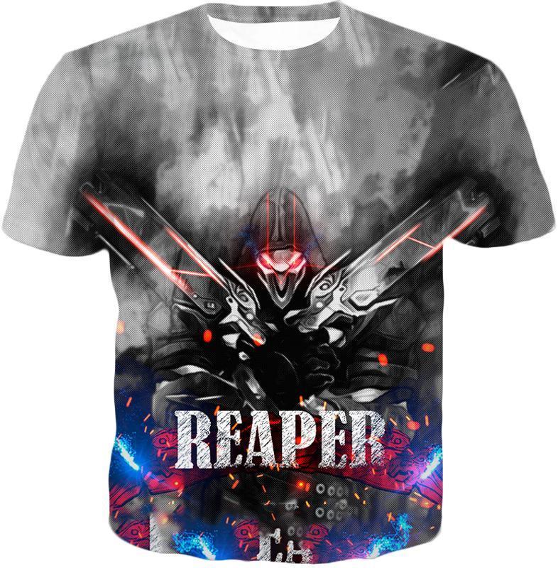 OtakuForm-OP Zip Up Hoodie T-Shirt / US XXS (Asian XS) Overwatch Cool Reaper Promo Zip Up Hoodie