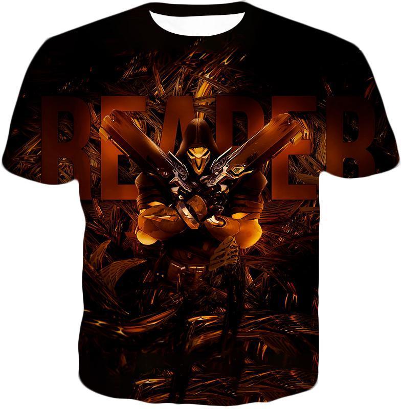 OtakuForm-OP Zip Up Hoodie T-Shirt / US XXS (Asian XS) Overwatch Dangerous Defense Hero Reaper Zip Up Hoodie - Overwatch Hoodie