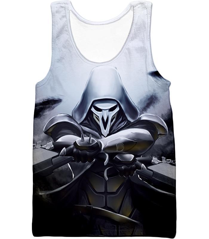 OtakuForm-OP T-Shirt Tank Top / US XXS (Asian XS) Overwatch Deadly Ghost Reaper T-Shirt - Overwatch T-Shirt