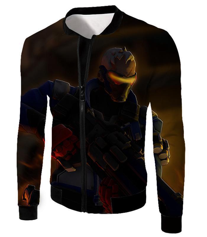 OtakuForm-OP Sweatshirt Jacket / US XXS (Asian XS) Overwatch Deadly Mercenary Former Agent Soldier:76 Sweatshirt - Overwatch Sweatshirt