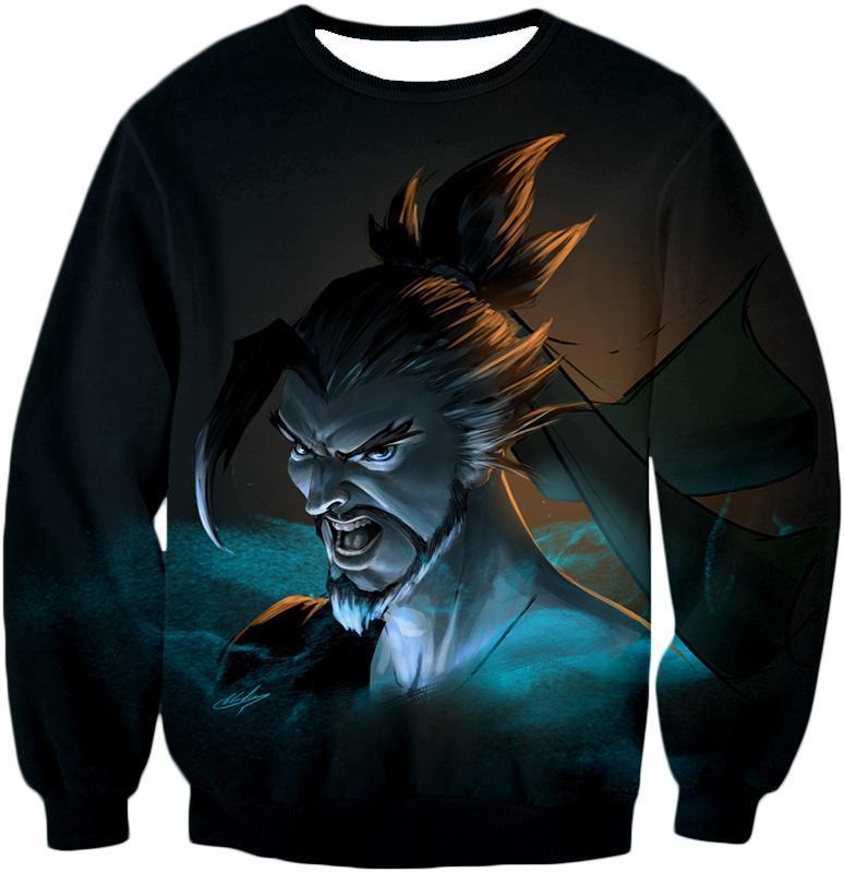 OtakuForm-OP Sweatshirt Sweatshirt / US XXS (Asian XS) Overwatch Deadly Shimada Clan Prodigy Hanzo Sweatshirt - Overwatch Sweatshirt