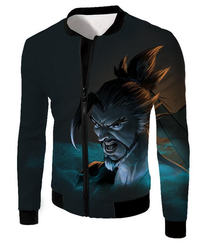 OtakuForm-OP Sweatshirt Jacket / US XXS (Asian XS) Overwatch Deadly Shimada Clan Prodigy Hanzo Sweatshirt - Overwatch Sweatshirt