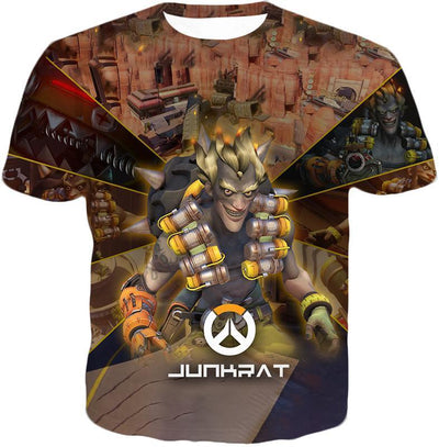 OtakuForm-OP Hoodie T-Shirt / US XXS (Asian XS) Overwatch Game Defense Hero Junkrat Hoodie