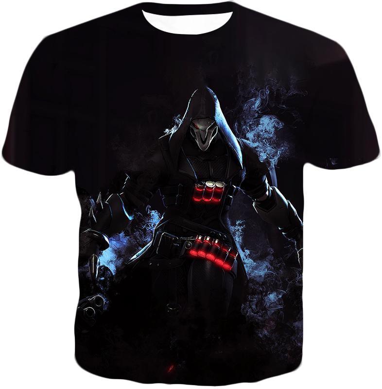 OtakuForm-OP Zip Up Hoodie T-Shirt / US XXS (Asian XS) Overwatch Ghostly Hunter Deadly Enemy Reaper Zip Up Hoodie - Overwatch Hoodie