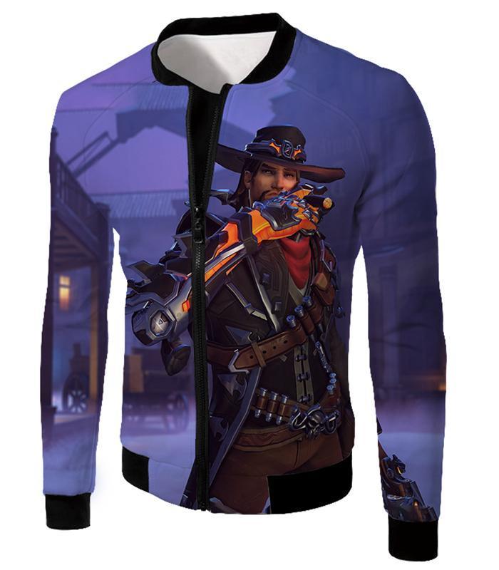 OtakuForm-OP T-Shirt Jacket / US XXS (Asian XS) Overwatch Gunslinger McCree T-Shirt - Overwatch T-Shirt