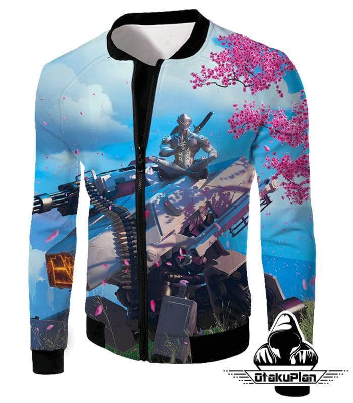 OtakuForm-OP T-Shirt Jacket / US XXS (Asian XS) Overwatch Highly Technical Cyborg Ninja Genji T-Shirt