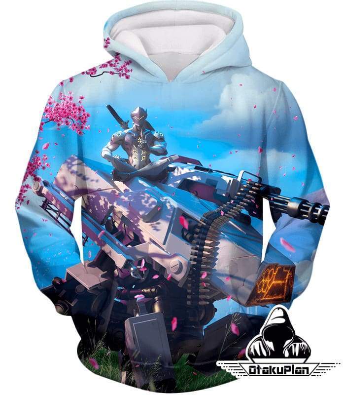 OtakuForm-OP T-Shirt Hoodie / US XXS (Asian XS) Overwatch Highly Technical Cyborg Ninja Genji T-Shirt