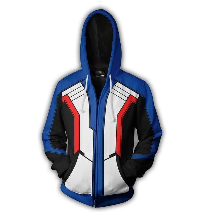 OtakuForm-OP Cosplay Jacket Zip Up Hoodie / US XS (Asian S) Overwatch Hoodie - Overwatch Soldier 76 Jacket