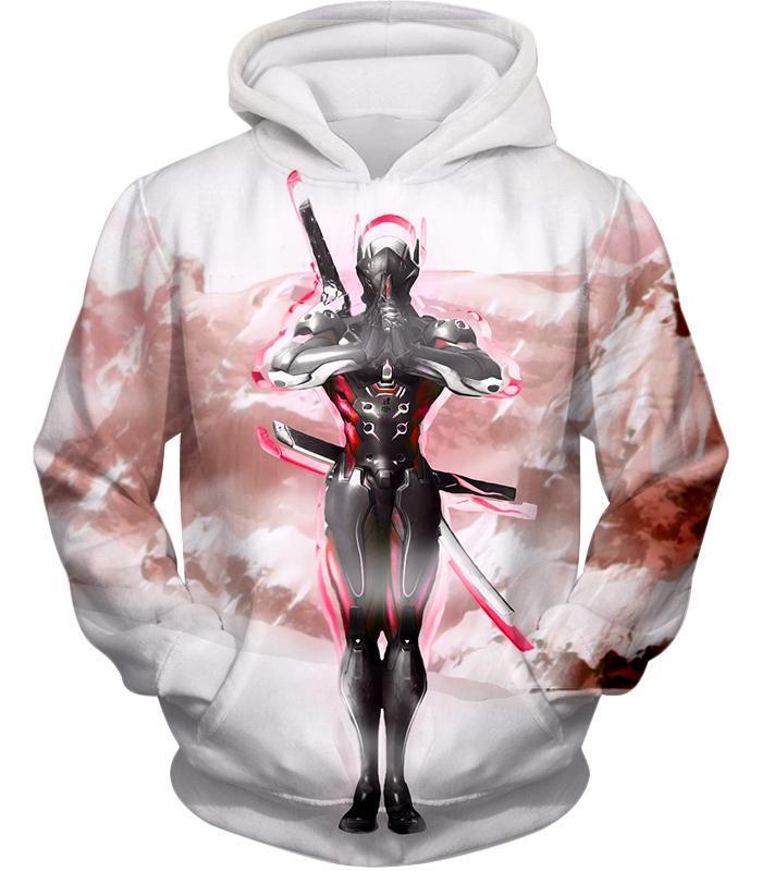 OtakuForm-OP T-Shirt Hoodie / US XXS (Asian XS) Overwatch Katana Wielder Deadly Ninja Cyborg Genji T-Shirt