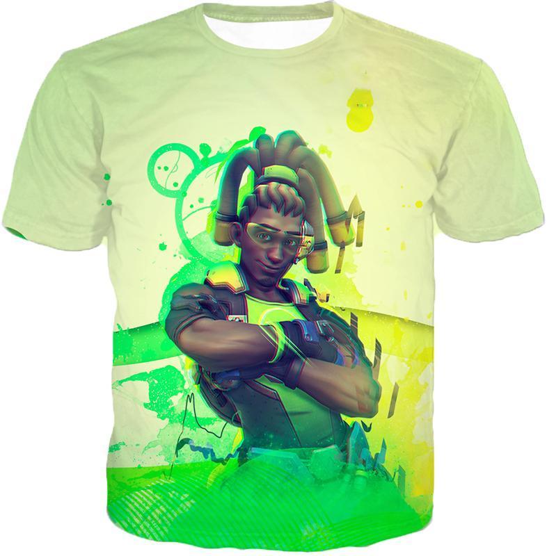 OtakuForm-OP T-Shirt T-Shirt / US XXS (Asian XS) Overwatch Musician Lucio Game Support Hero T-Shirt
