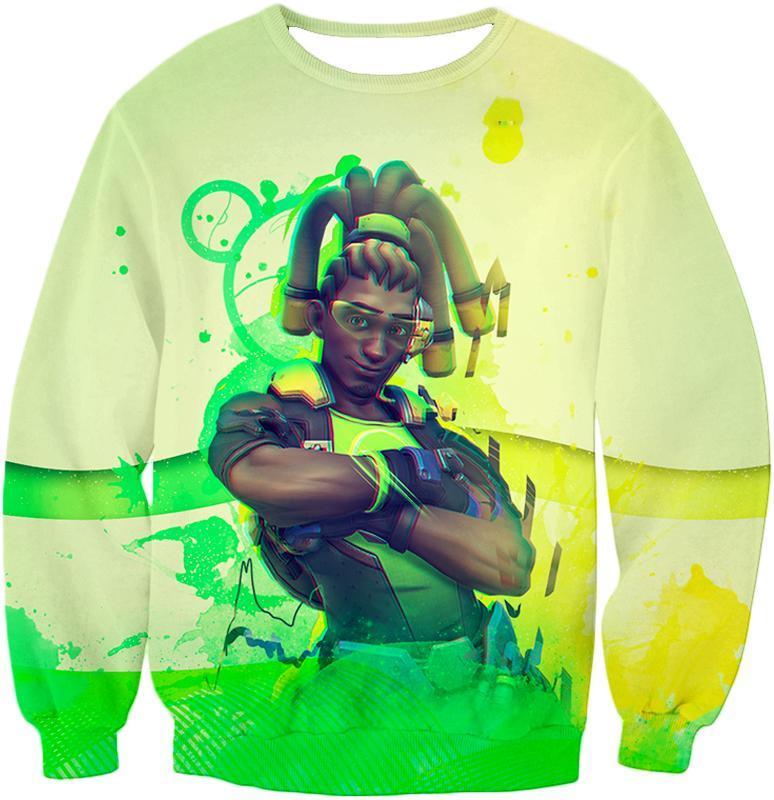 OtakuForm-OP T-Shirt Sweatshirt / US XXS (Asian XS) Overwatch Musician Lucio Game Support Hero T-Shirt