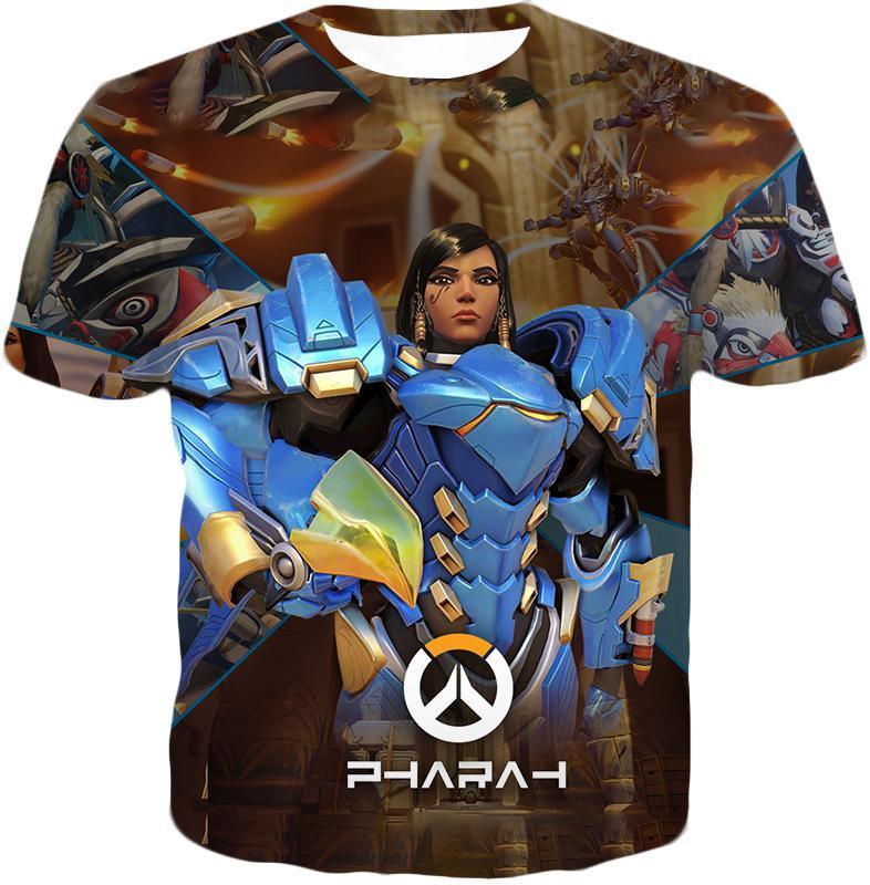 OtakuForm-OP T-Shirt T-Shirt / US XXS (Asian XS) Overwatch Powerful Game Attack Hero Pharah T-Shirt