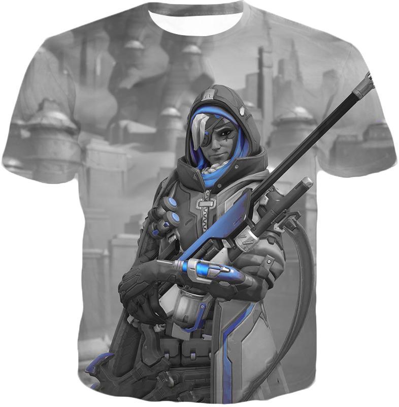 OtakuForm-OP T-Shirt T-Shirt / US XXS (Asian XS) Overwatch Ultimate Sniper Support Hero Ana T-Shirt