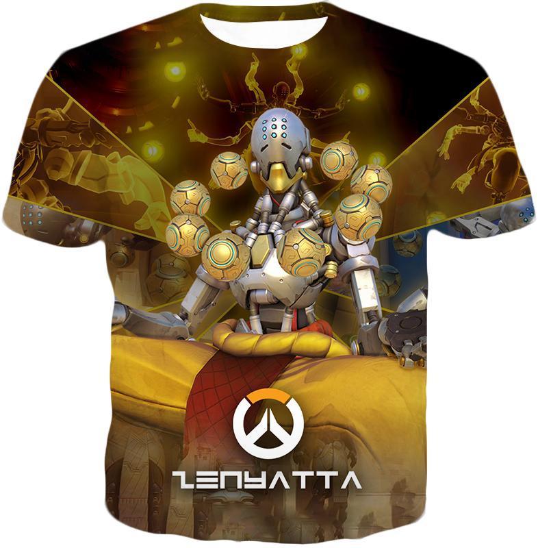 OtakuForm-OP T-Shirt T-Shirt / US XXS (Asian XS) Overwatch Wandering Guru Tekhartha Zenyatta T-Shirt