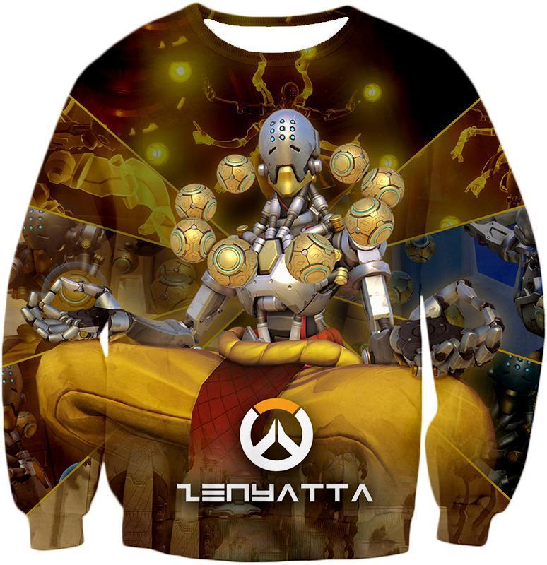 OtakuForm-OP T-Shirt Sweatshirt / US XXS (Asian XS) Overwatch Wandering Guru Tekhartha Zenyatta T-Shirt