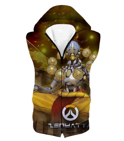 OtakuForm-OP T-Shirt Hooded Tank Top / US XXS (Asian XS) Overwatch Wandering Guru Tekhartha Zenyatta T-Shirt