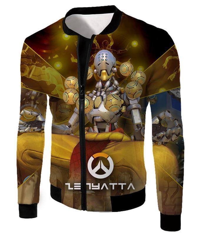 OtakuForm-OP T-Shirt Jacket / US XXS (Asian XS) Overwatch Wandering Guru Tekhartha Zenyatta T-Shirt