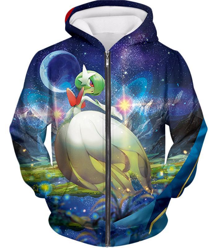 OtakuForm-OP T-Shirt Zip Up Hoodie / XXS Pokemon Beautiful Psychic Fairy Pokemon Mega Gardevoir T-Shirt