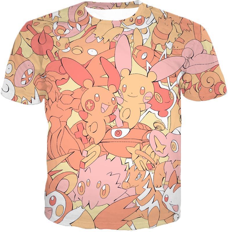 OtakuForm-OP Hoodie T-Shirt / XXS Pokemon Hoodie - Pokemon Super Cute Thunder Type Pokemons Cool Hoodie