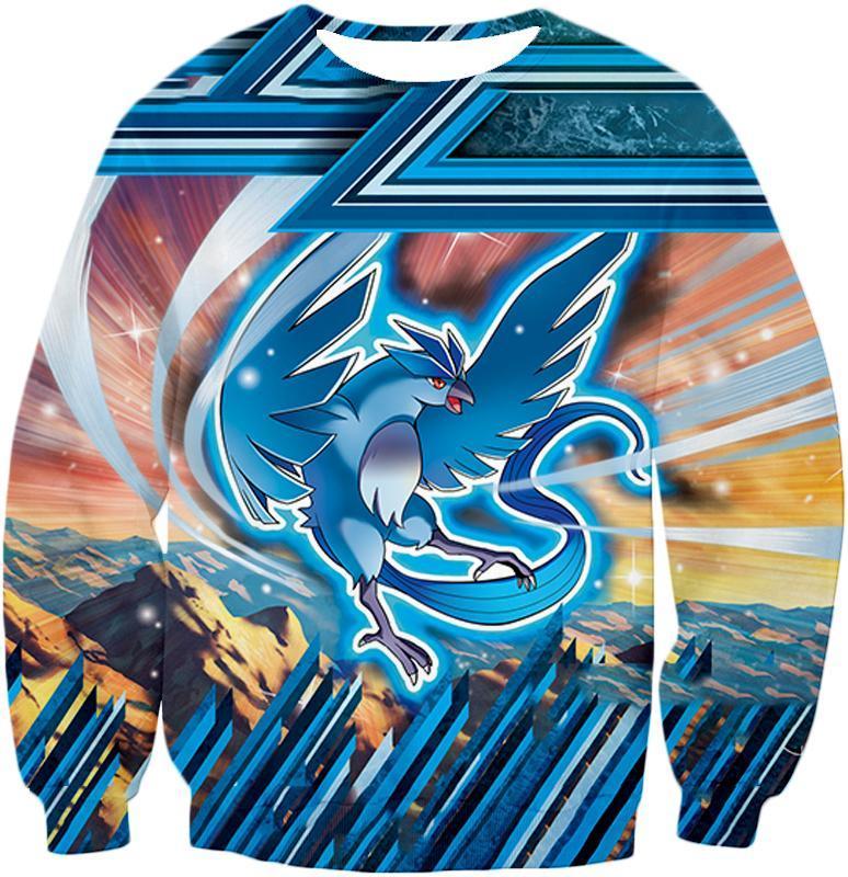 OtakuForm-OP T-Shirt Sweatshirt / XXS Pokemon Ice Flying Mystic Pokemon Articuno T-Shirt
