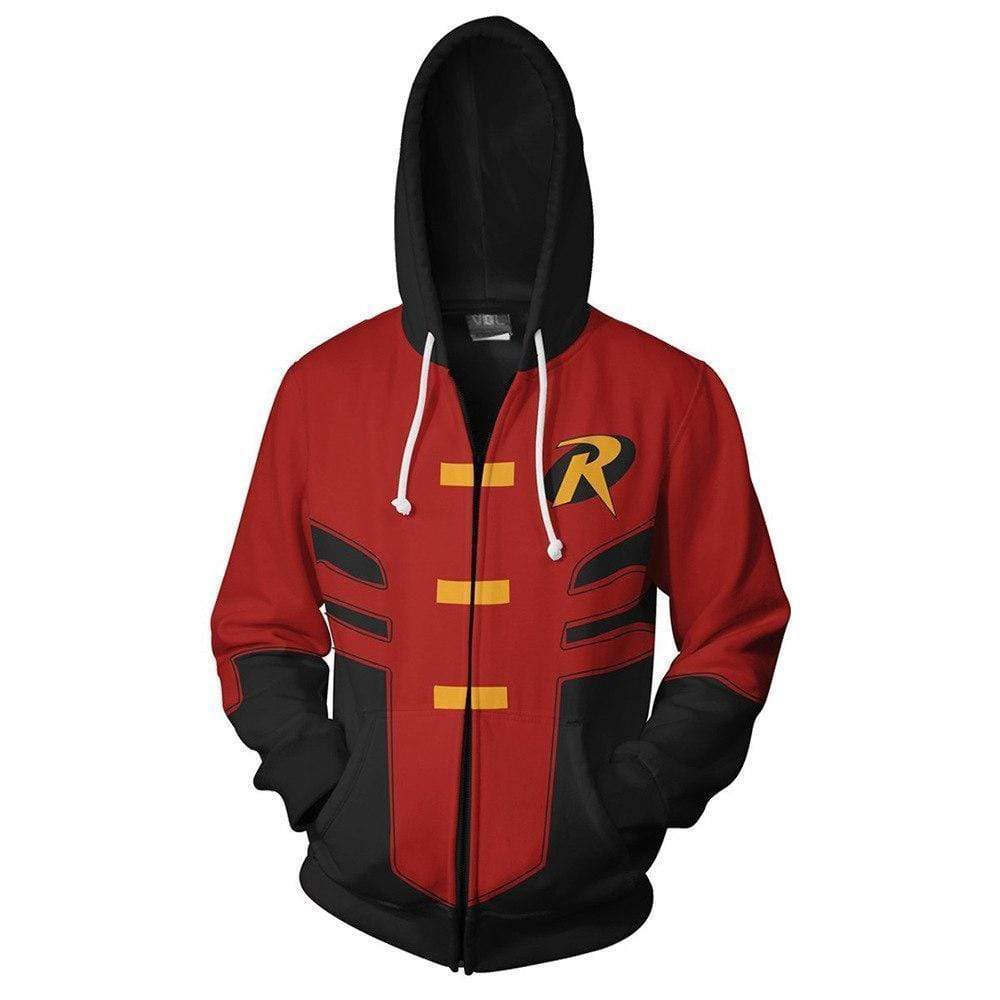 OtakuForm-SH Hoodie S / Red Robin Drake Hoodie Jacket