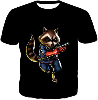 OtakuForm-OP Hoodie T-Shirt / XXS Rocket Raccoon Black Hoodie