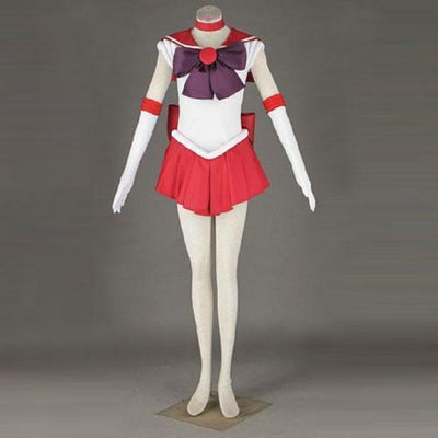 OtakuForm Women - XS / Red/White Sailor Moon Cosplay Costume - Rei Hino Anime Cosplay Costumes For Women