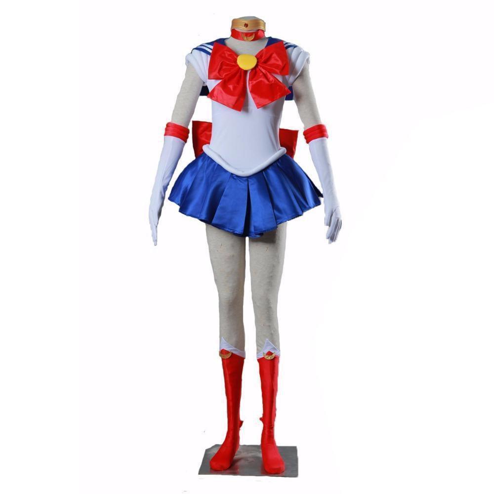 OtakuForm Women - XS / Blue/White Sailor Moon Cosplay Costume - Tsukino Usagi Anime Cosplay Costumes For Women