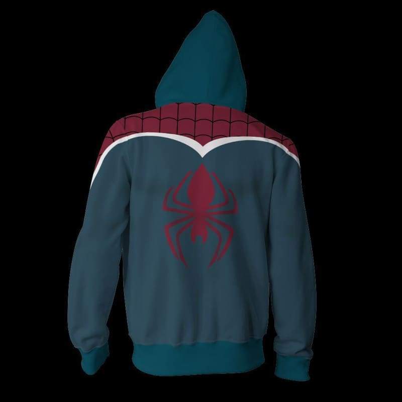 OtakuForm-OP Cosplay Jacket Zip Up Hoodie / XS Spiderman Hoodie - Spider Man UK Jacket-Zip Up Hoodie