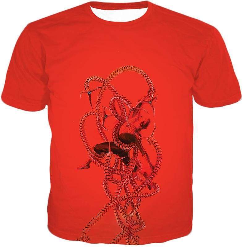 OtakuForm-OP Zip Up Hoodie T-Shirt / XXS Spiderman in Octopus Claws Cool Red Action Zip Up Hoodie