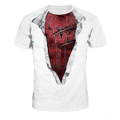 OtakuForm-SH T-Shirt S / White / FREE SPIDERMAN Superhero T-Shirt for Men