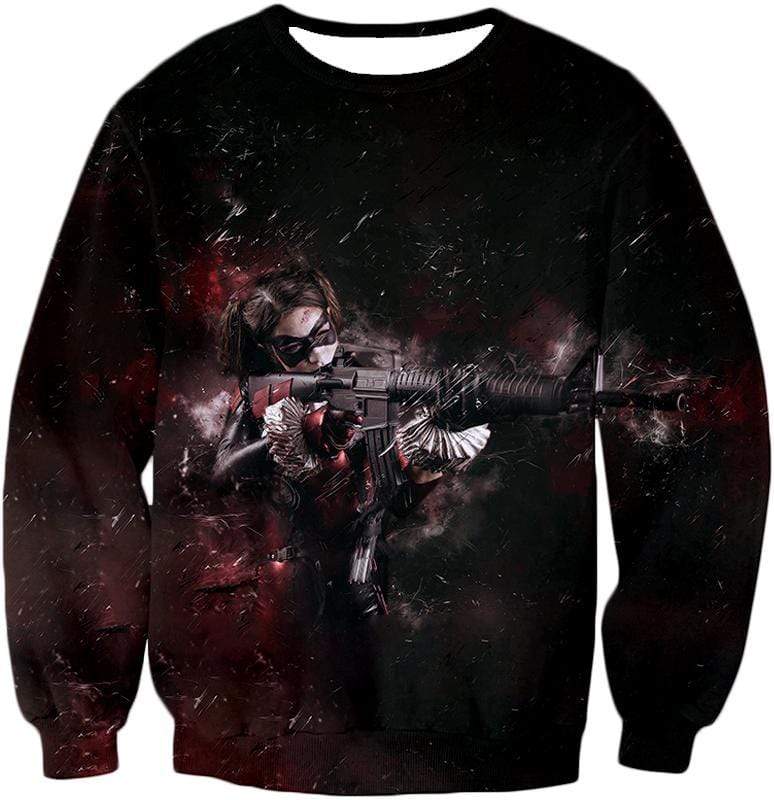OtakuForm-OP T-Shirt Sweatshirt / XXS Suicide Squads Harley Quinn Action HD Graphic T-Shirt
