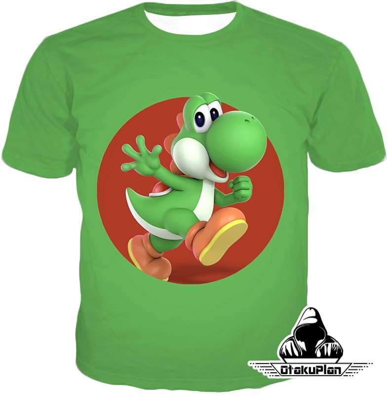 OtakuForm-OP Hoodie T-Shirt / XXS Super Cool Marios Dino Friend Yoshi Promo Amazing Green Hoodie