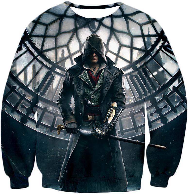OtakuForm-OP Hoodie Sweatshirt / XXS Super Cool Syndicate Assassin Jacob Frye Awesome Action Hoodie