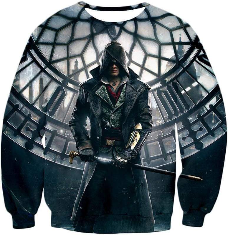 OtakuForm-OP Sweatshirt Sweatshirt / XXS Super Cool Syndicate Assassin Jacob Frye Awesome Action Sweatshirt
