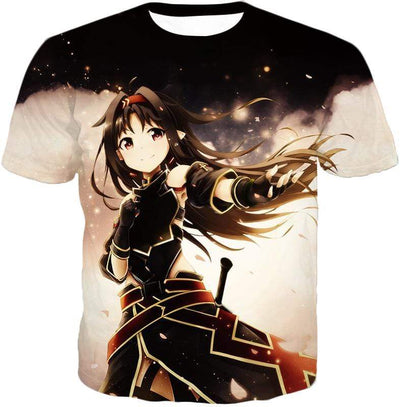 OtakuForm-OP T-Shirt T-Shirt / XXS Sword Art Online Absolute Sword Konno Yuuki Awesome Cool Graphic T-Shirt