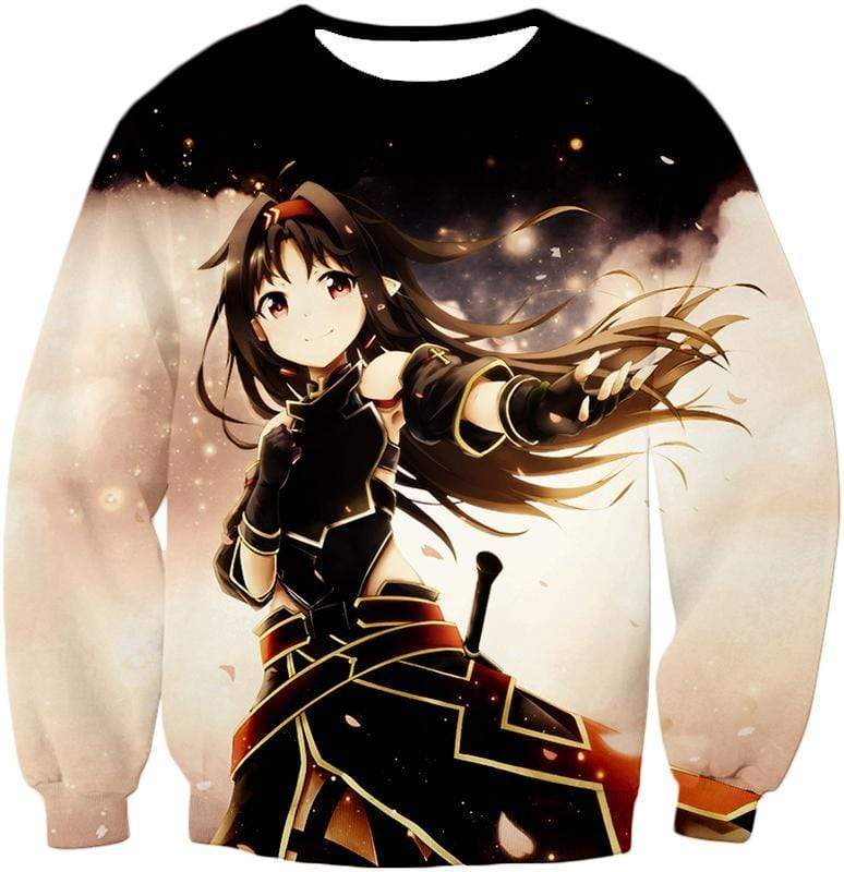 OtakuForm-OP T-Shirt Sweatshirt / XXS Sword Art Online Absolute Sword Konno Yuuki Awesome Cool Graphic T-Shirt