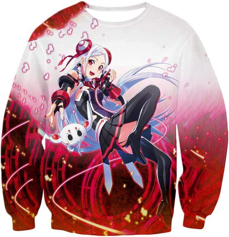 OtakuForm-OP Sweatshirt Sweatshirt / XXS Sword Art Online Anime Girl Yuuna Shigemura Ultimate Graphic Promo Sweatshirt  - Sword Art Online Sweatshirt