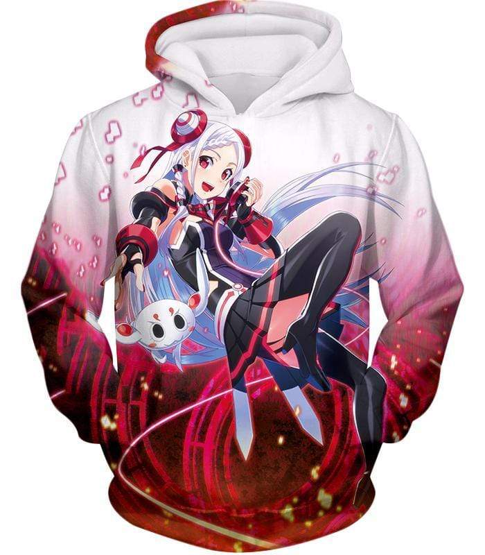 OtakuForm-OP Sweatshirt Hoodie / XXS Sword Art Online Anime Girl Yuuna Shigemura Ultimate Graphic Promo Sweatshirt  - Sword Art Online Sweatshirt