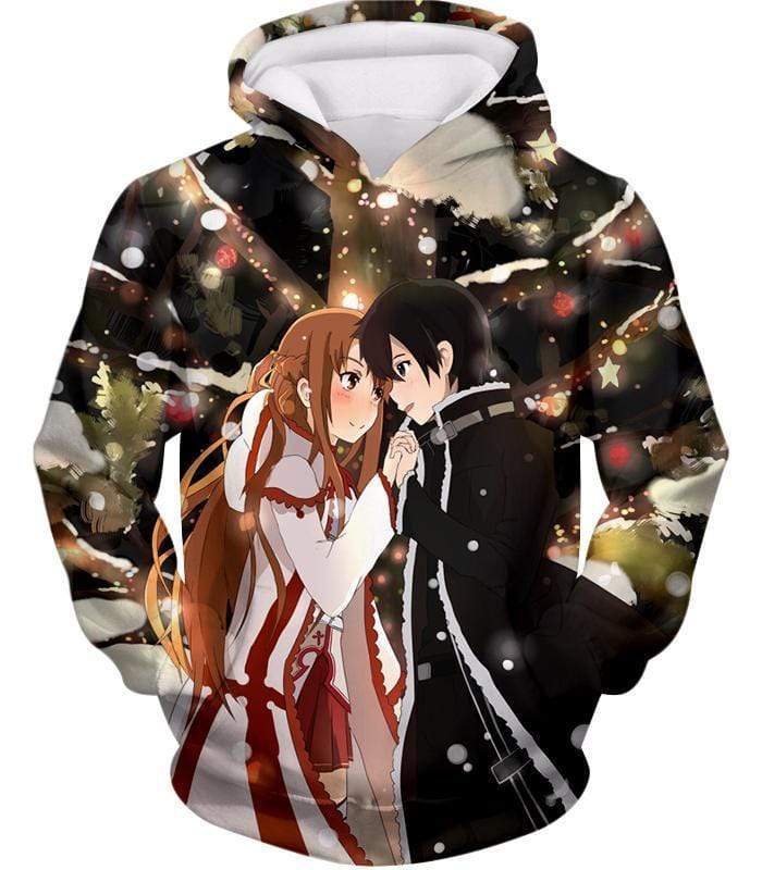 OtakuForm-OP Sweatshirt Hoodie / XXS Sword Art Online Cutest Anime Couple Kirito and Asuna Awesome Anime Sweatshirt
