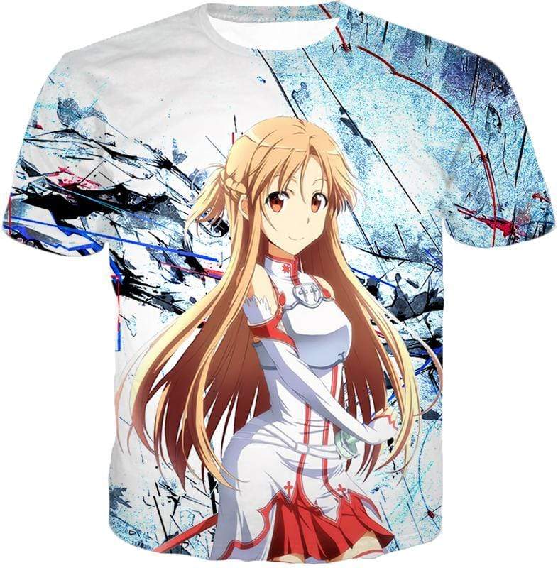 OtakuForm-OP T-Shirt T-Shirt / XXS Sword Art Online Cutest Blonde Asuna Yuuki Graphic T-Shirt - SAO Merch T-Shirt