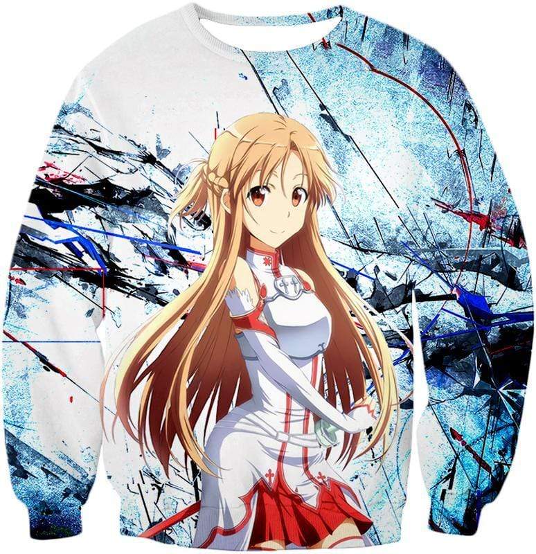 OtakuForm-OP T-Shirt Sweatshirt / XXS Sword Art Online Cutest Blonde Asuna Yuuki Graphic T-Shirt - SAO Merch T-Shirt