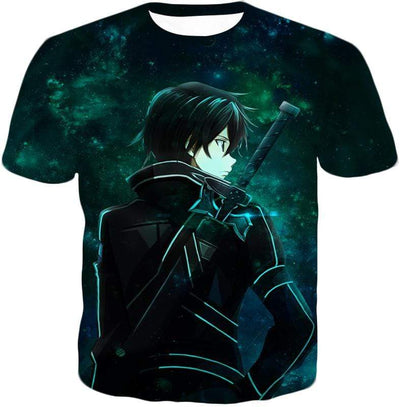 OtakuForm-OP T-Shirt T-Shirt / XXS Sword Art Online Kirito The Black Swordsman Graphic T-Shirt - SAO Merch T-Shirt