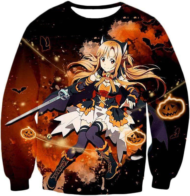 OtakuForm-OP T-Shirt Sweatshirt / XXS Sword Art Online Super Cute Character Yuuki Asuna Awesome Anime Graphic T-Shirt - Sword Art Online T-Shirt
