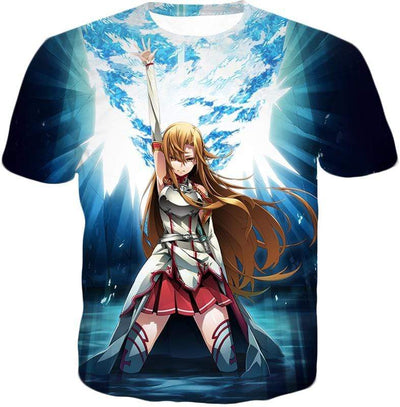 OtakuForm-OP T-Shirt T-Shirt / XXS Sword Art Online Surviving Online Extreme Beauty Yuuki Asuna T-Shirt  - Sword Art Online T-Shirt