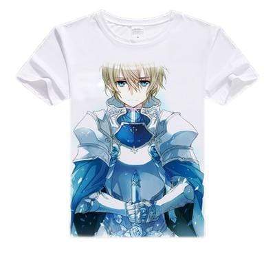 Anime Merchandise T-Shirt M Sword Art Online T-Shirt - Eugeo T-Shirt